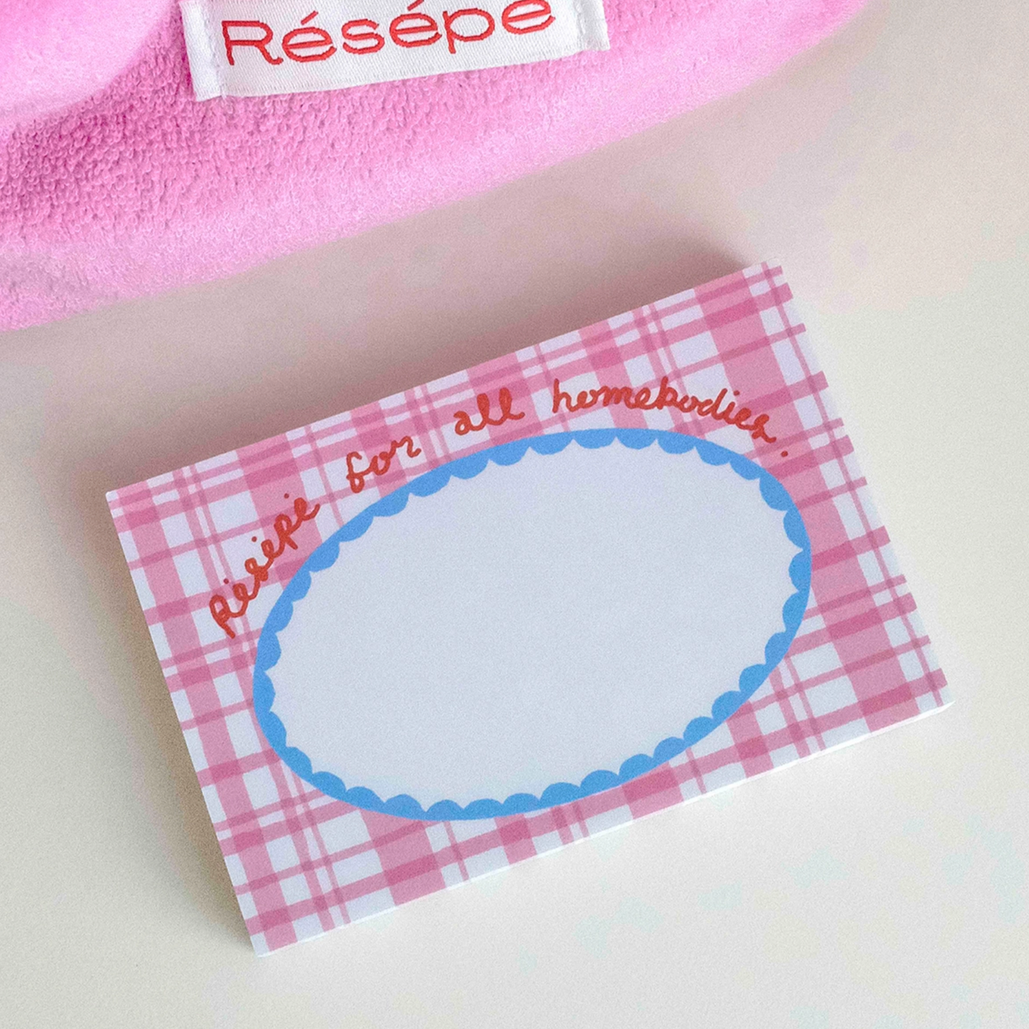 |RESEPE| Mini Table Cloth Memopad