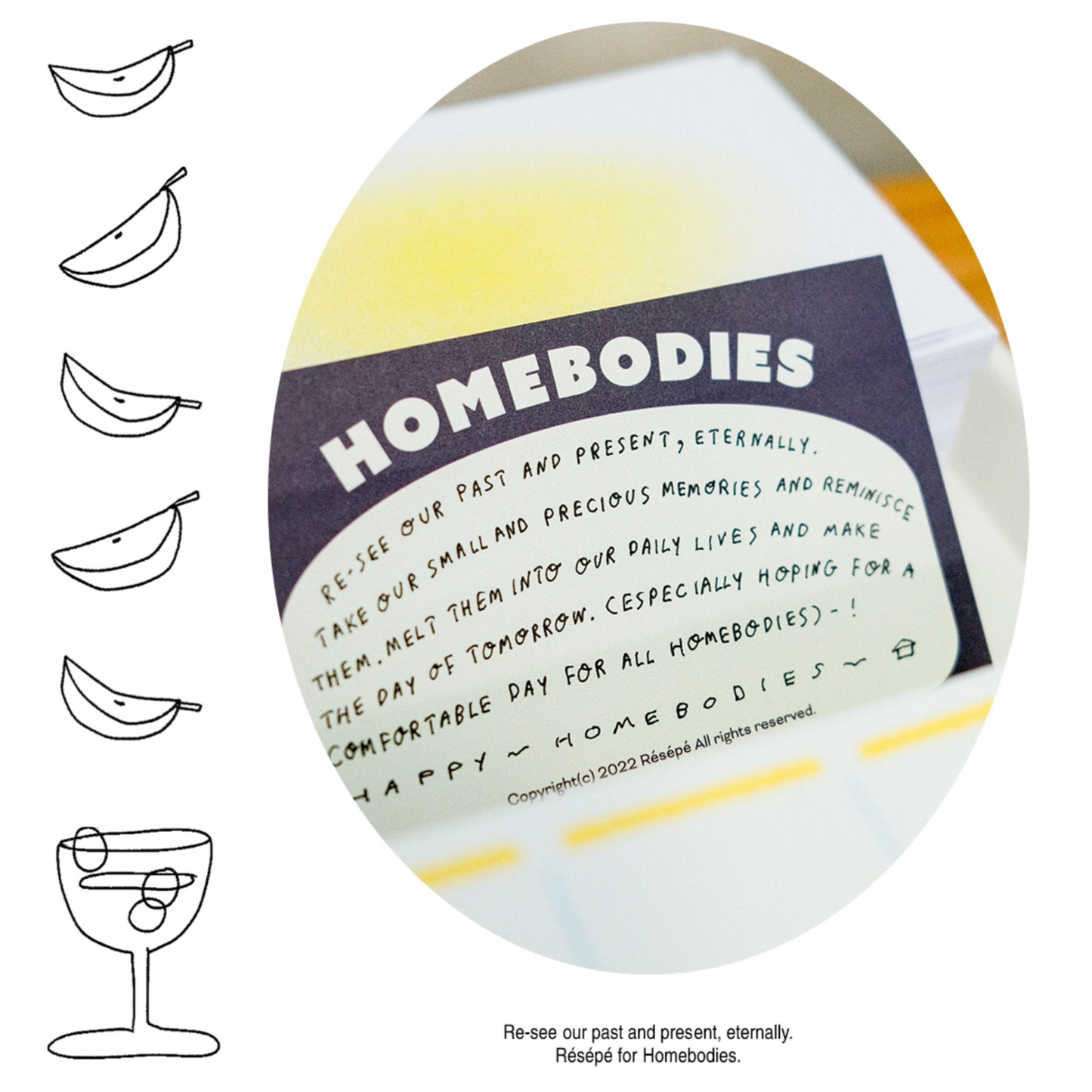 |RESEPE| Homebodies Memopad