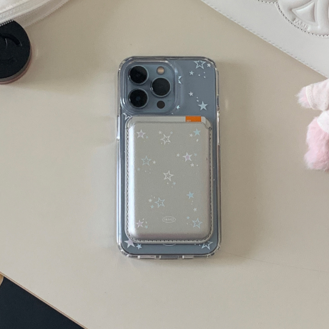 |OLIVET| Star Light Pattern MagSafe Card Slot