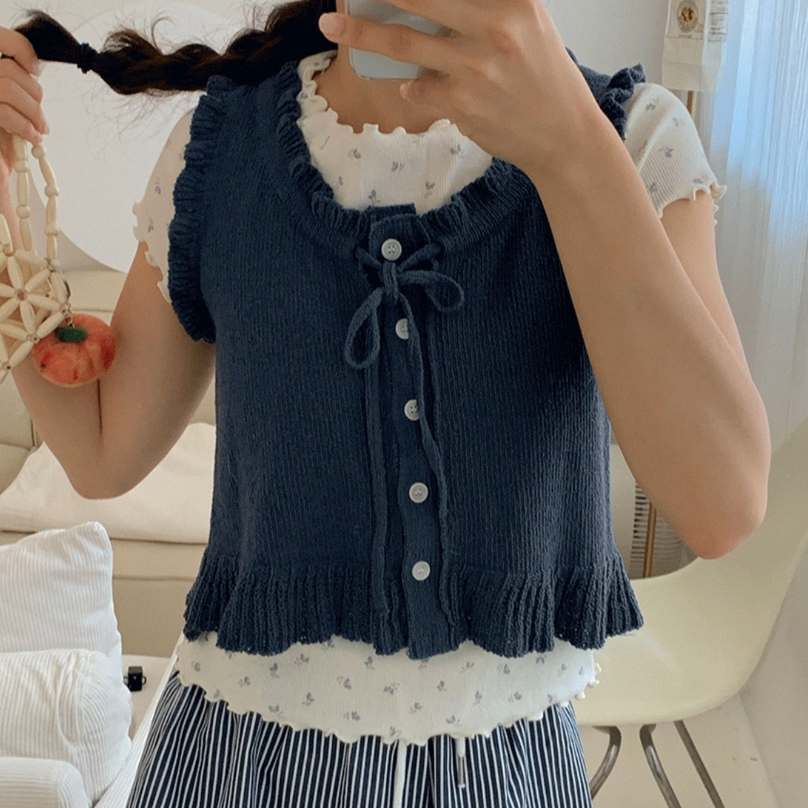 |bysovel| Yomo Knit Crop Sleeveless