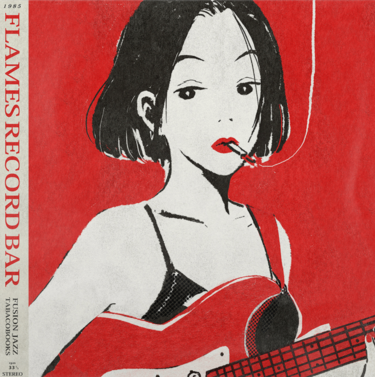 |tabacobooks| Flames Record Bar 12"