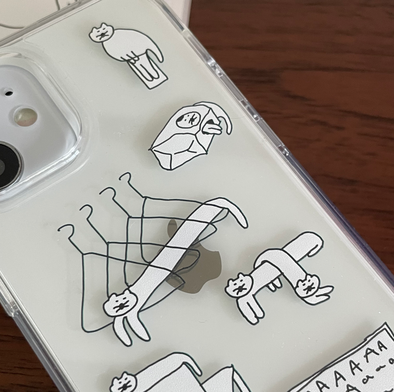 |SUSSTORE| 알 수 없는 매옹이 Jelly Hard Case