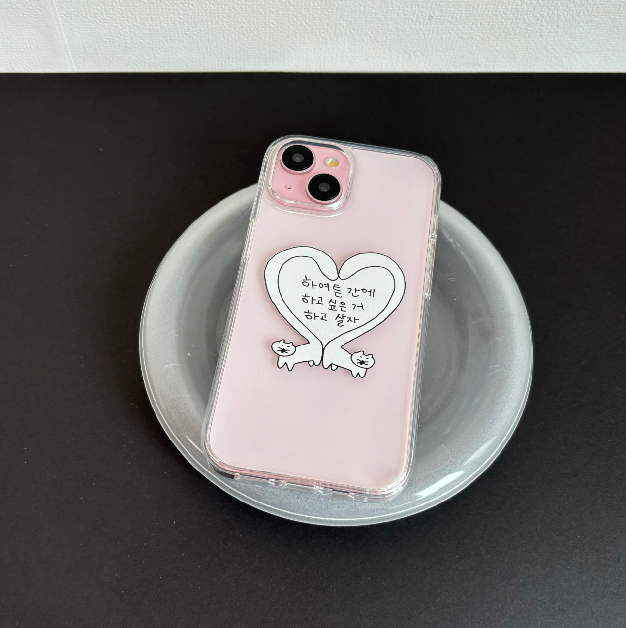|SUSSTORE| 하하하 매옹이 Jelly Hard Case
