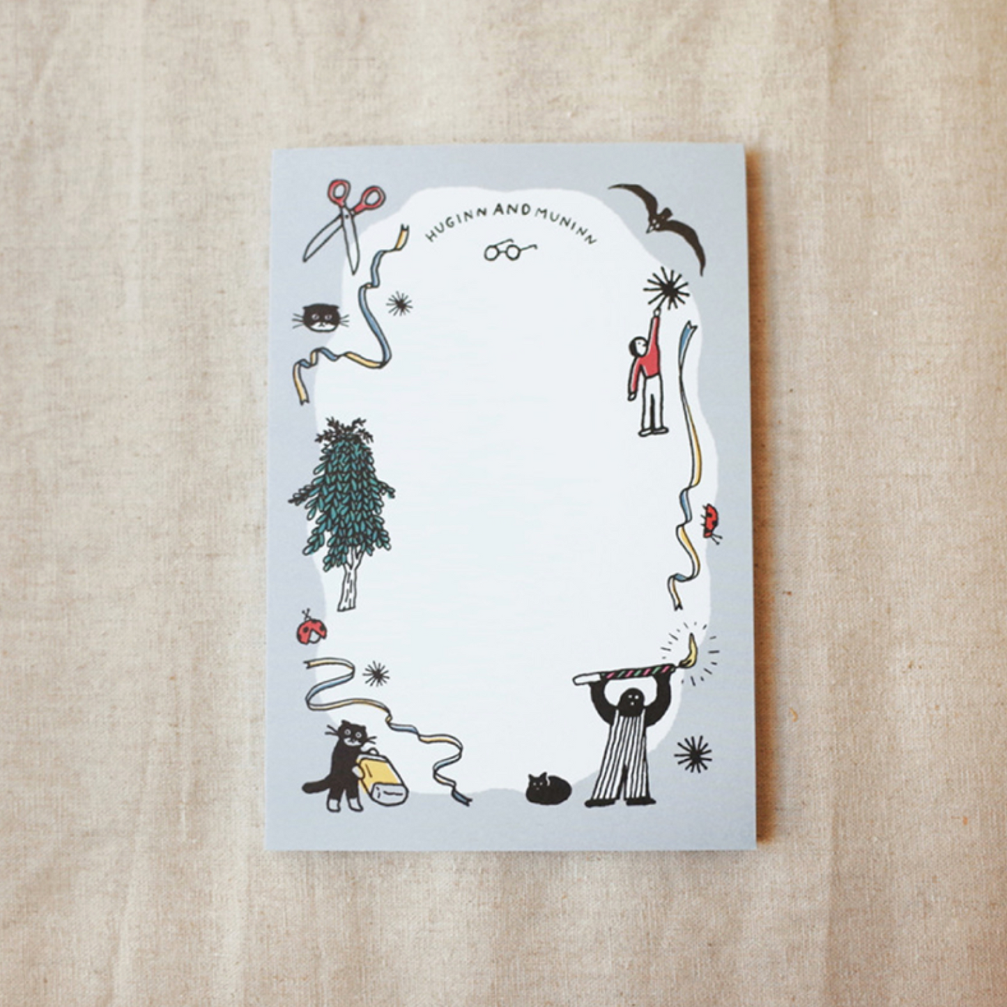 |HUGINN AND MUNINN| Daily Drawing Memopad (2Types)