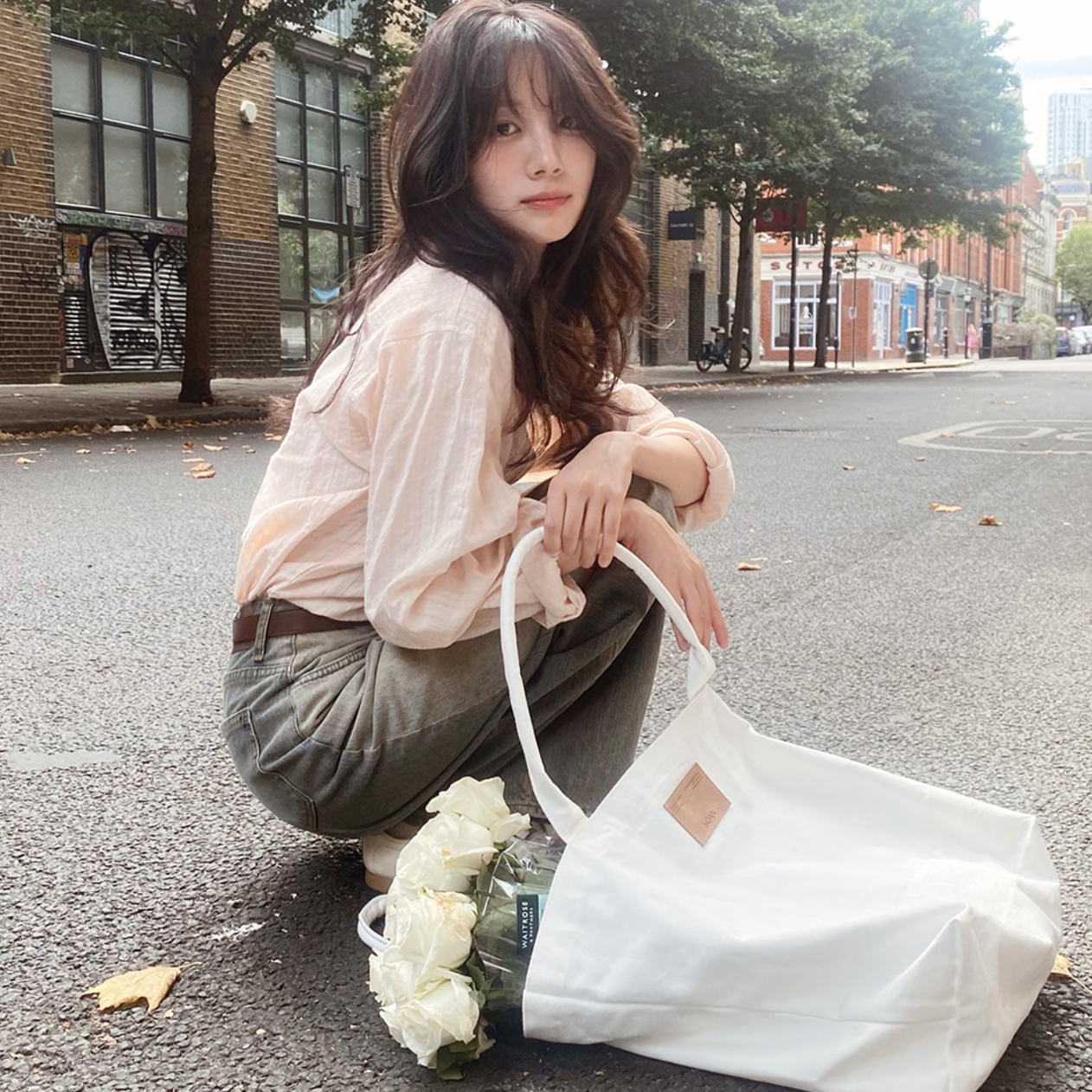 |SLOWAND| # SLOWMADE Natural Fit Cotton Shirt