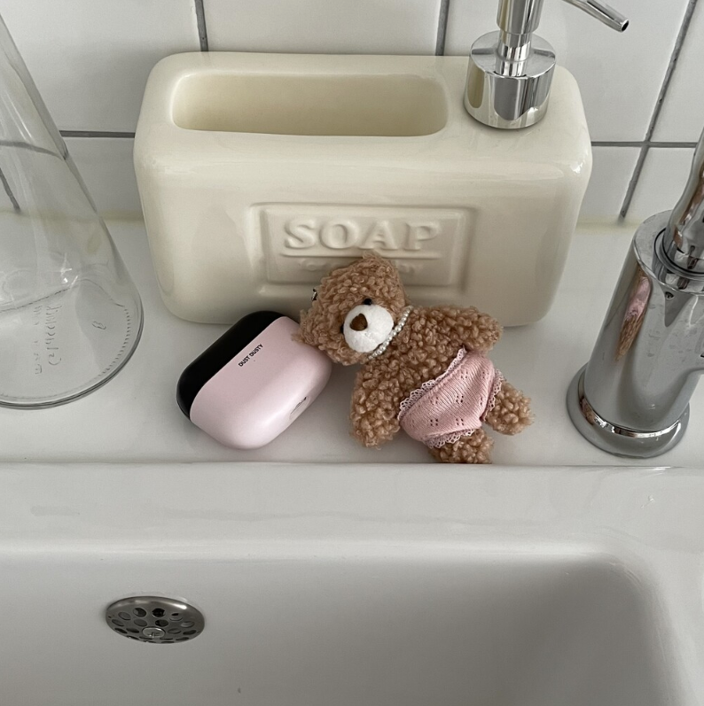 |dust dusty| Pajamas Bear Keyring