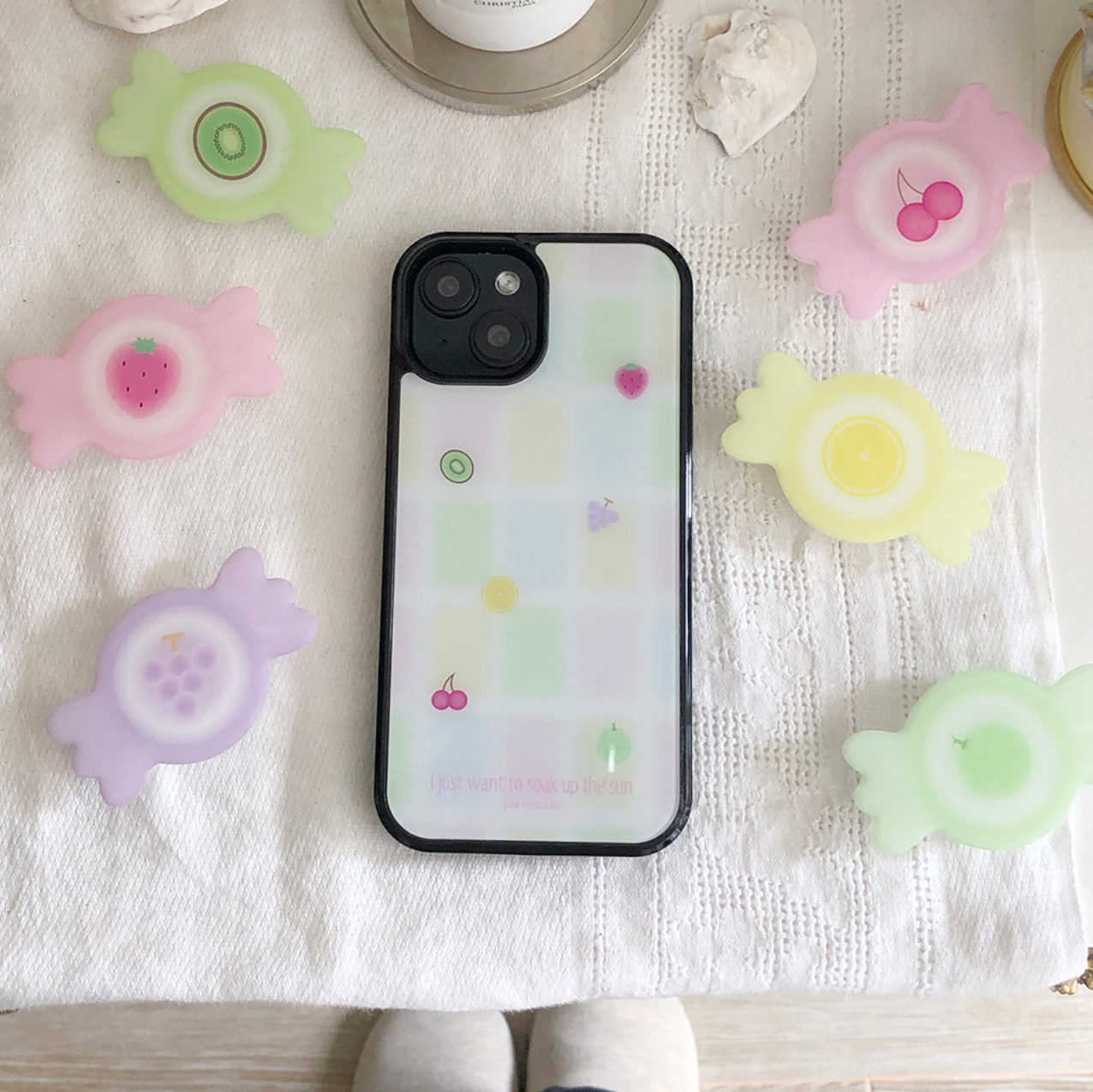 |your emotions| Fruit Mix Glass Phone Case