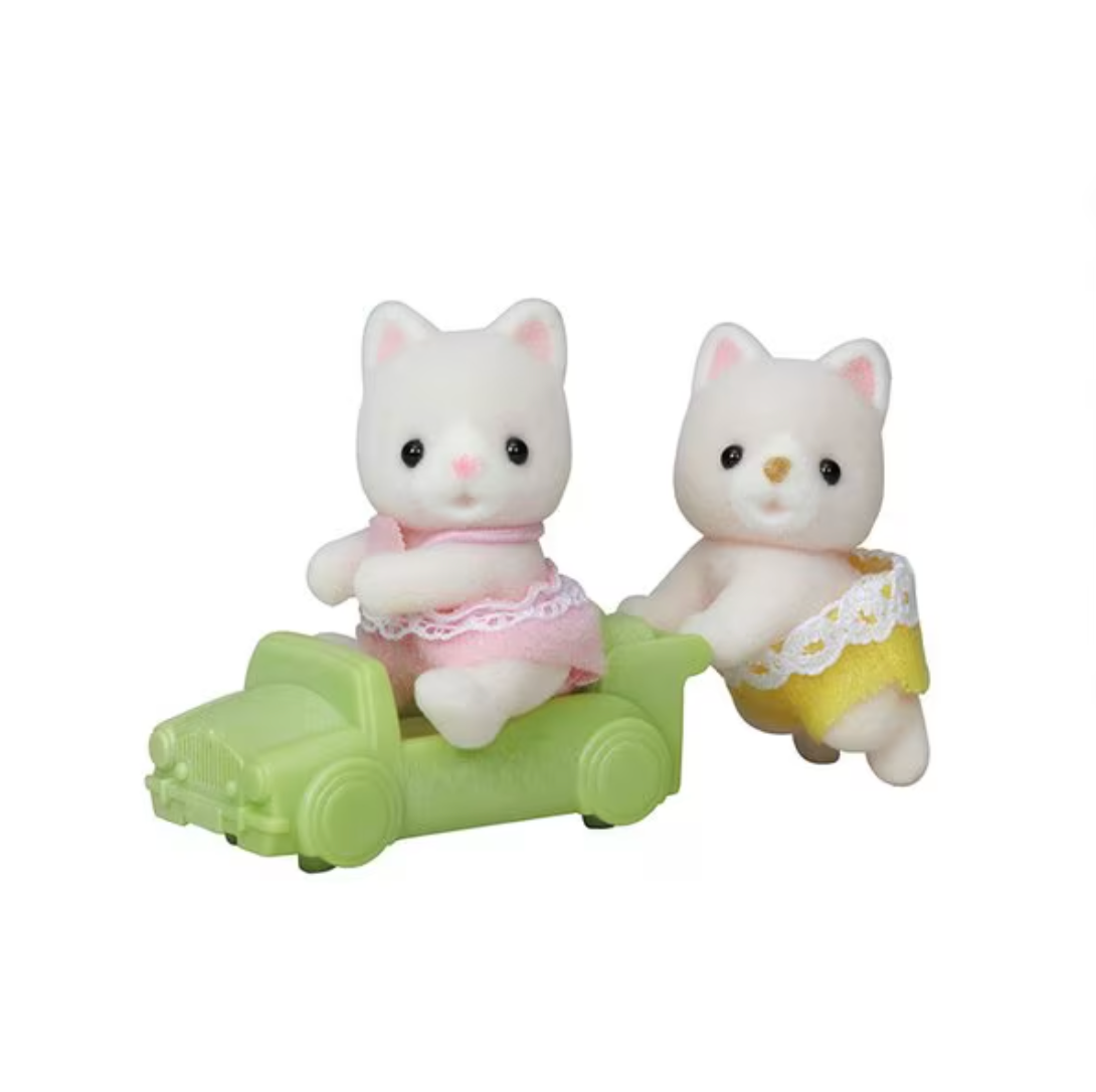 |Sylvanian Families| Silk Cat Twins