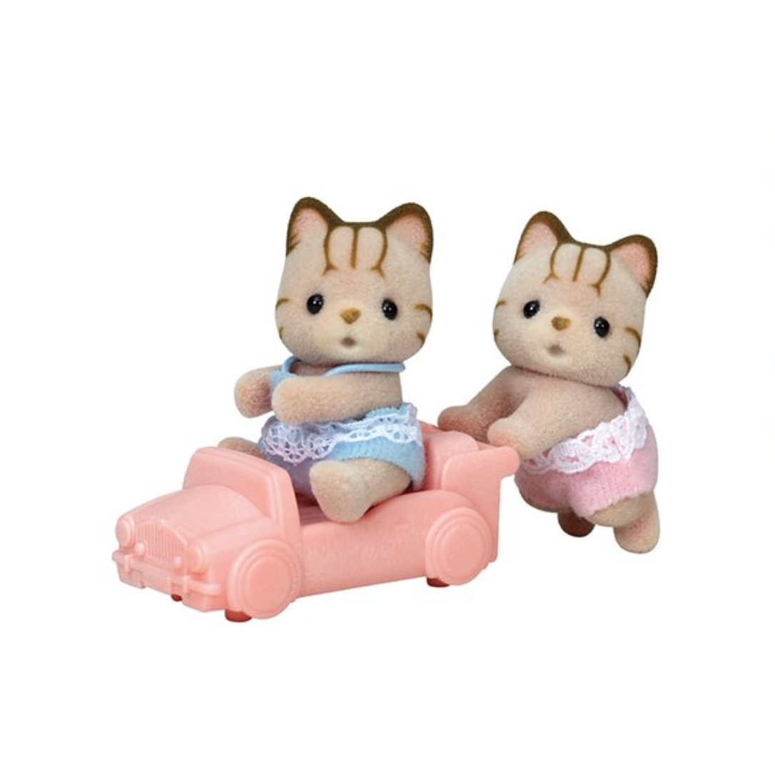 |Sylvanian Families| Striped Cat Twins