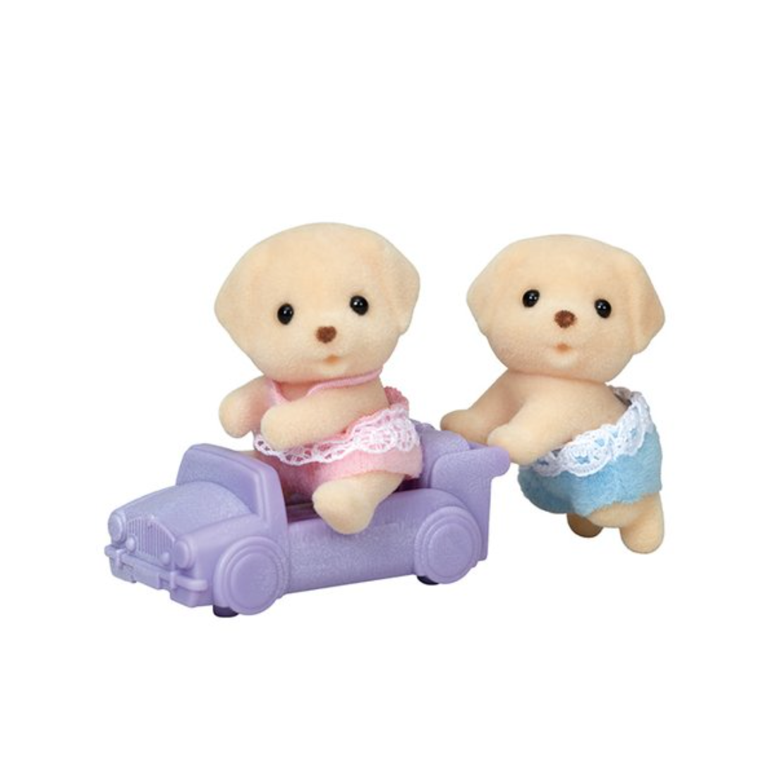 |Sylvanian Families| Yellow Labrador Twins