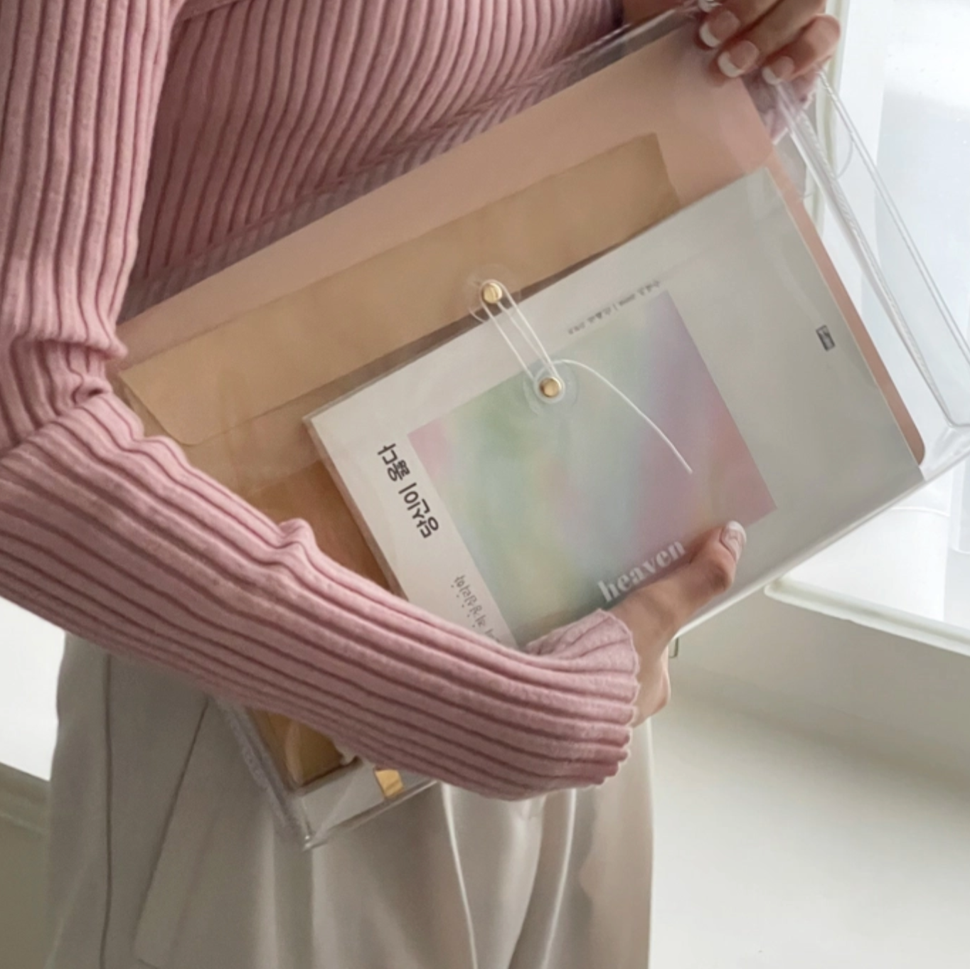 |heaven| |Hadome PVC| A4 Gold