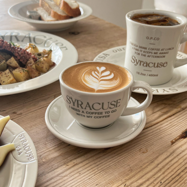 |Bracket Table| Lettering Syracuse Cup Set 230ml