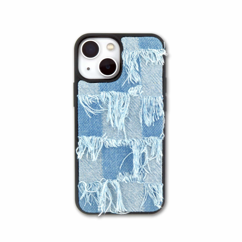 |TERAHERTZ| Textile Phone Case (Damaged Blue)