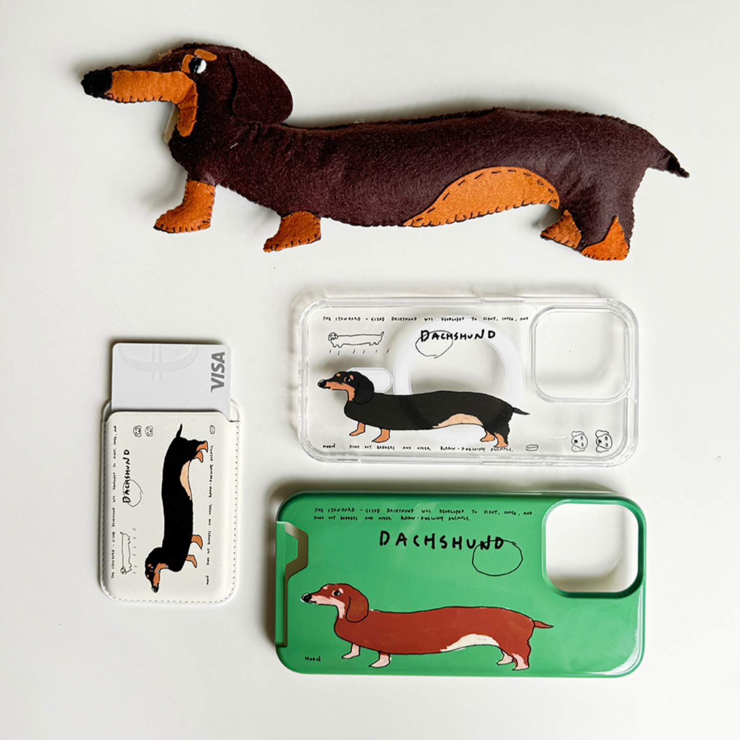 |3MONTHS| Dachshund MagSafe Phone Case