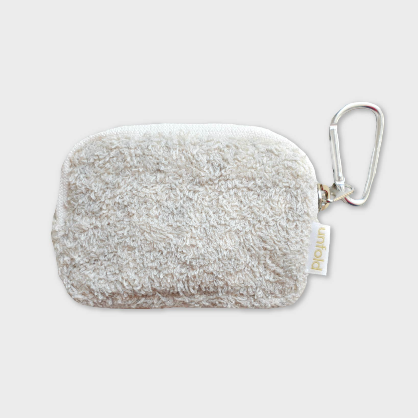 |unfold| Terry Card Case (Oatmeal)