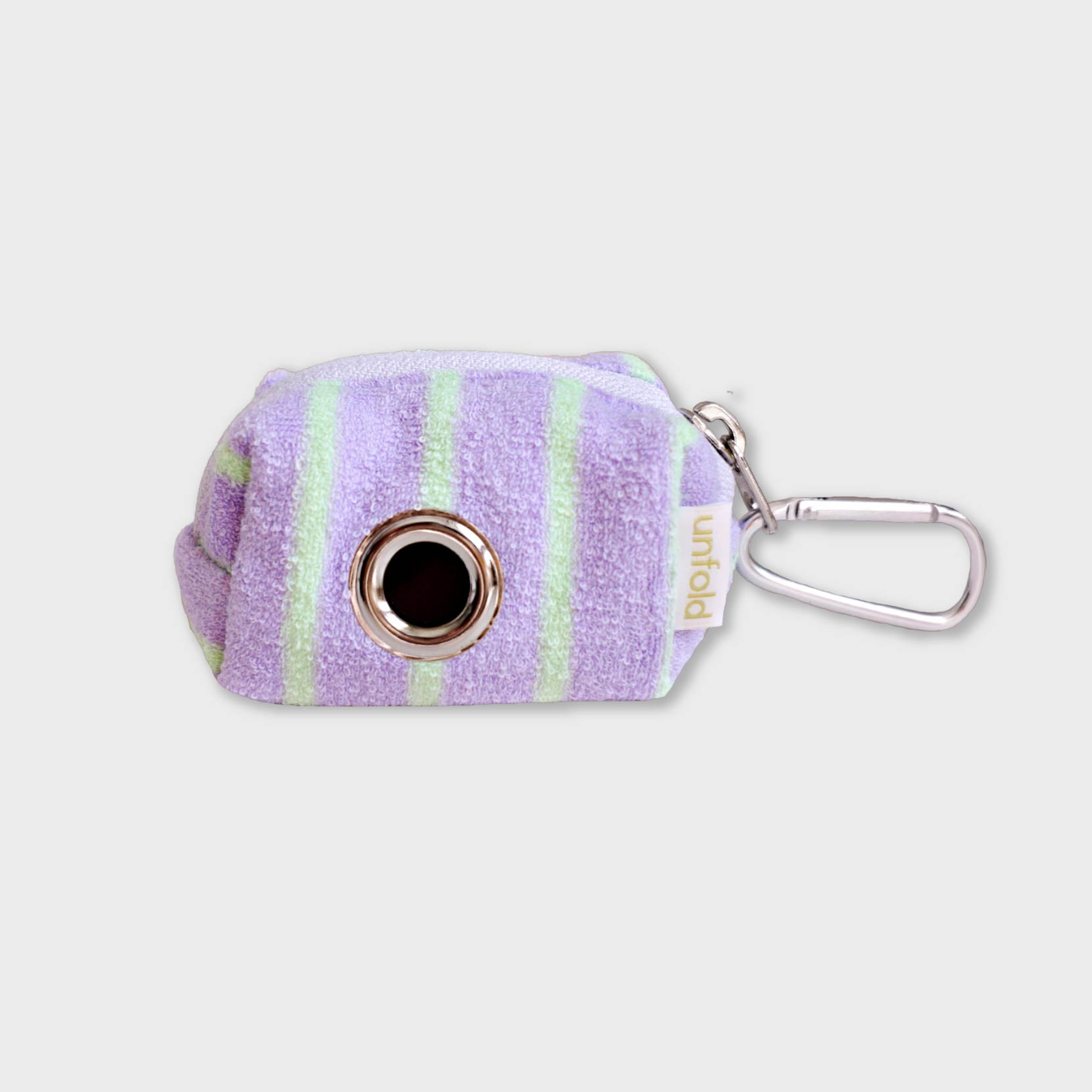 |unfold| Stripe Terry Poop Bag (Lavender)