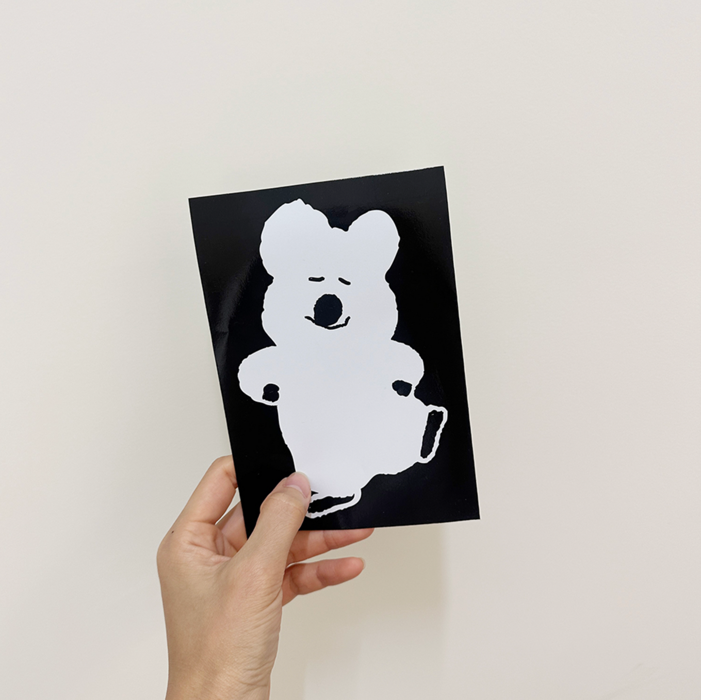 |Dinotaeng| HAPPY QUOKKA WINDOW STICKER