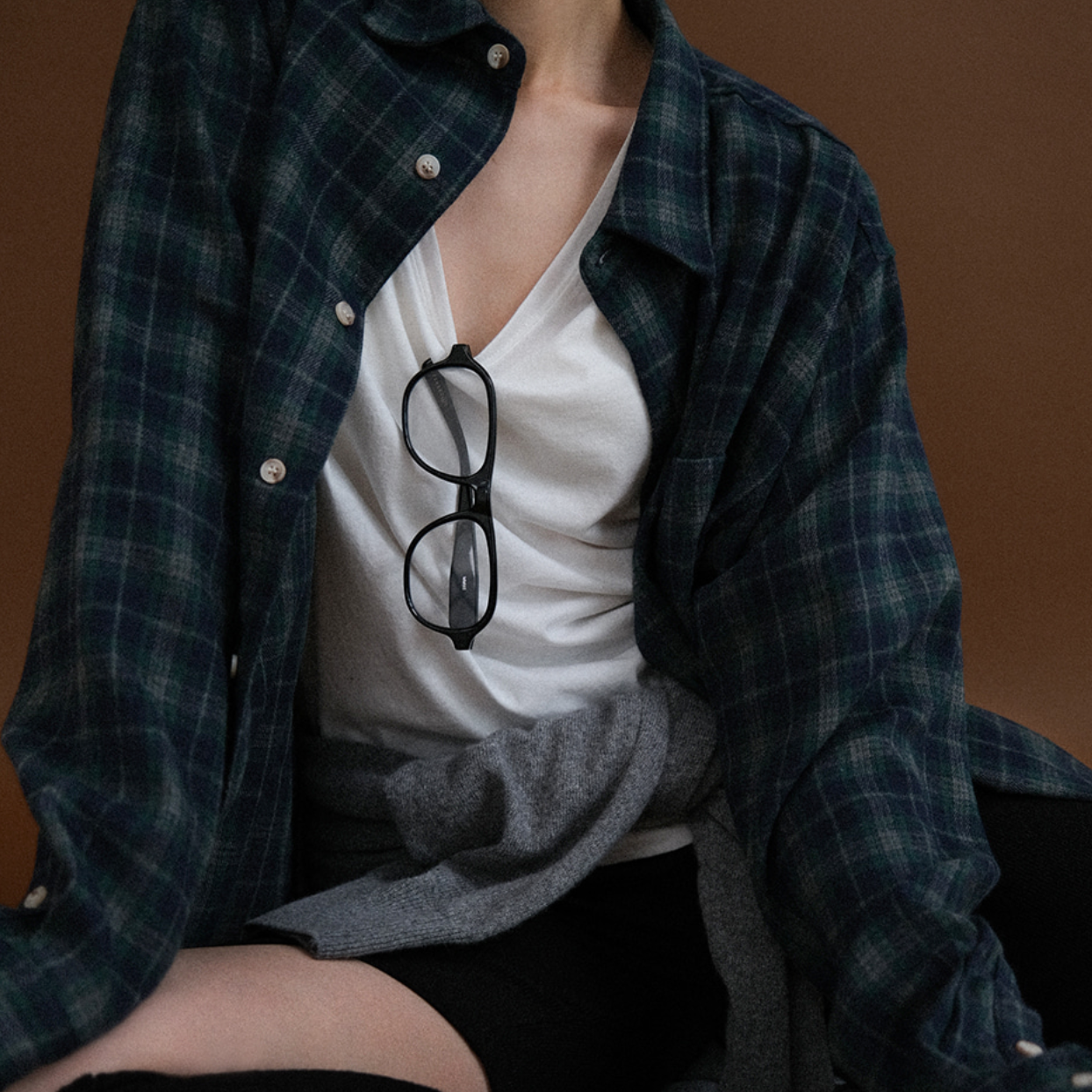 |AUTUMN| Clay Checkered Shirt
