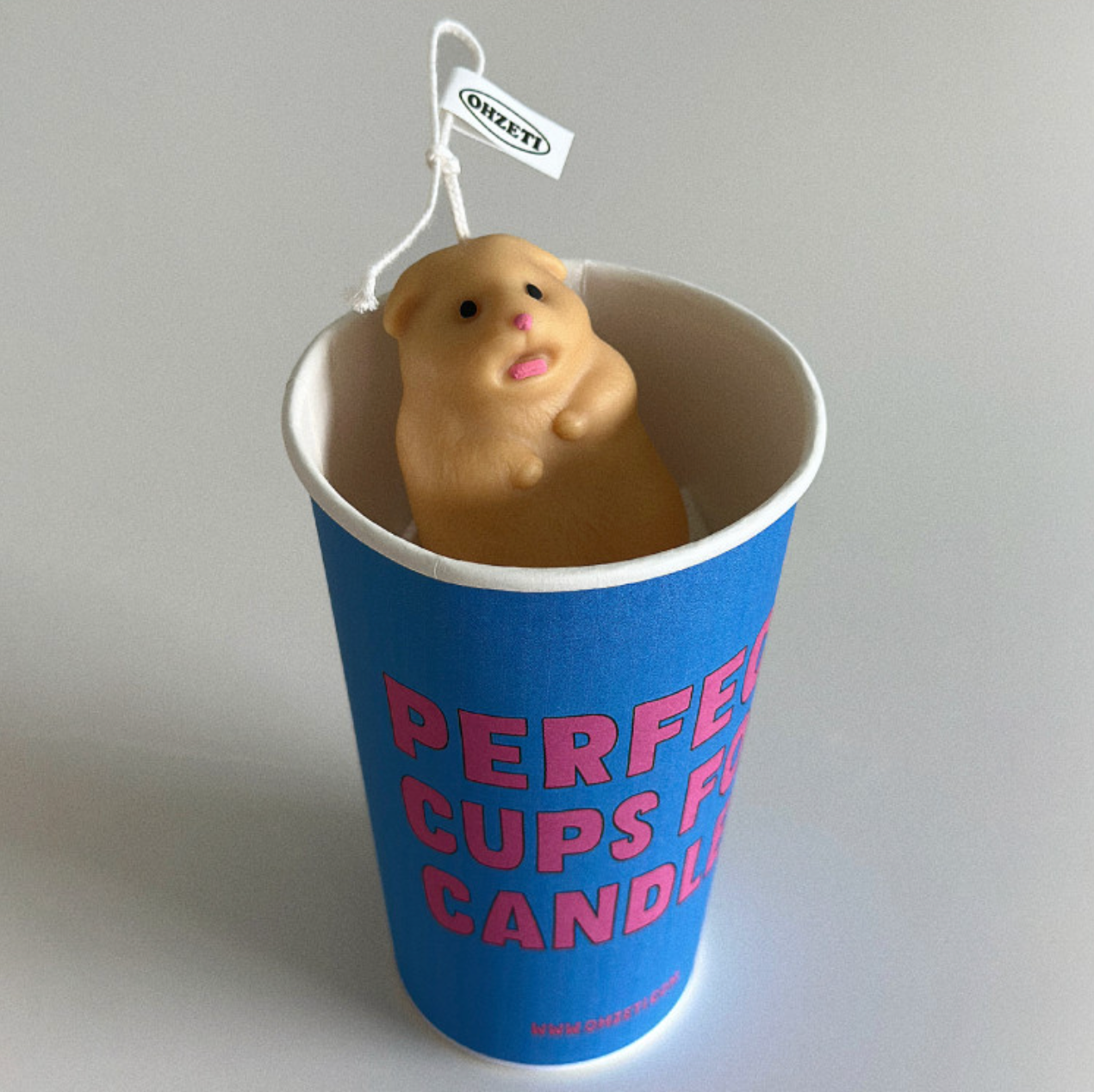 |OHZETI| |FOREVER YOUNG| Hamster Candle ver2