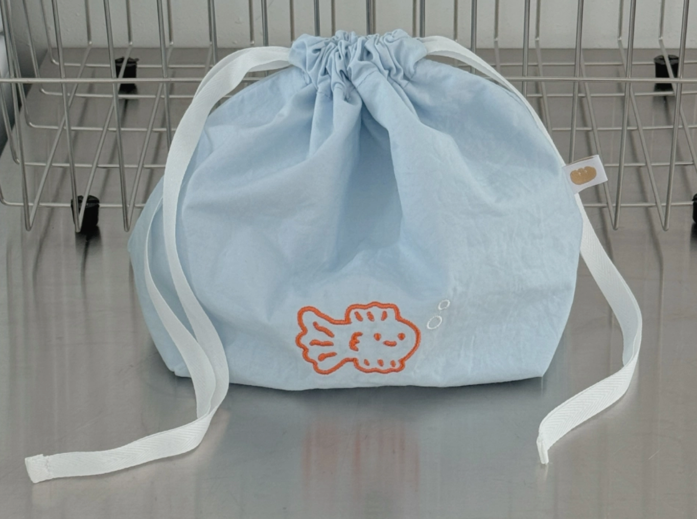 |HOOKKA HOOKKA STUDIO| Dumpling Pouch (Fish)