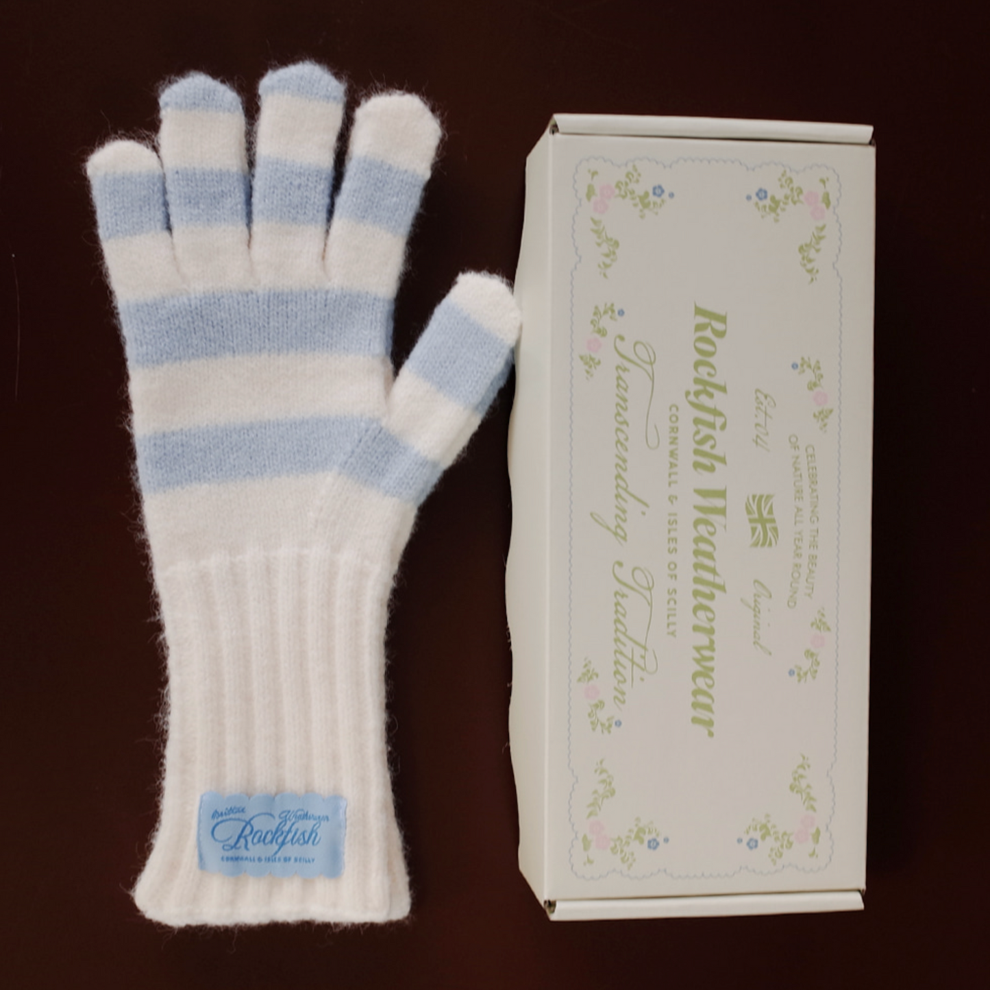 |Rockfish Weatherwear| STRIPE RIBBED GLOVES