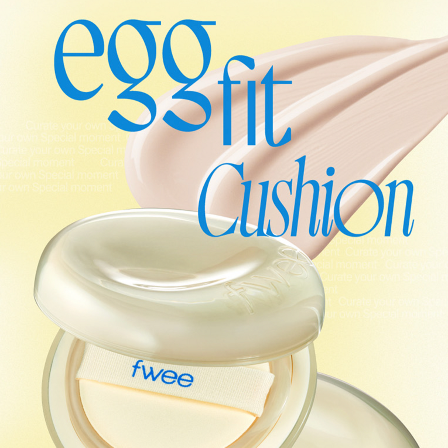 |fwee| Egg Fit Cushion Cover