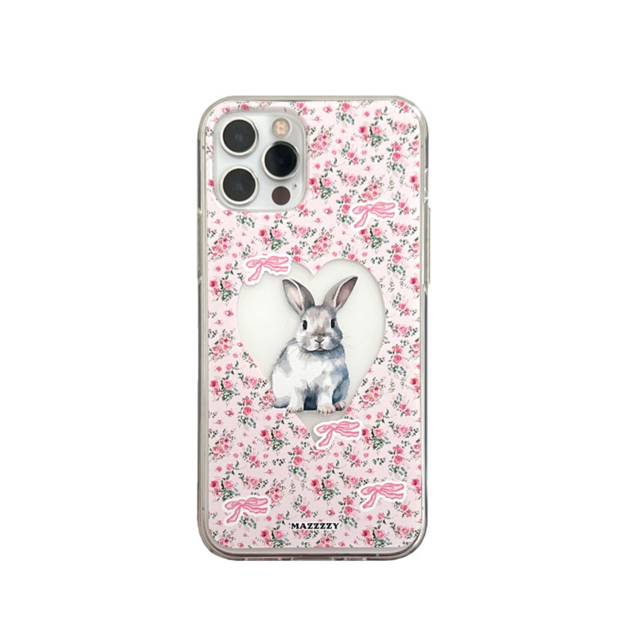 |MAZZZZY| Vintage Bunny Pattern Jelly Case