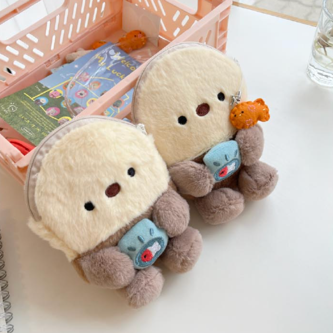 |amuroki| Sea Otter Pouch