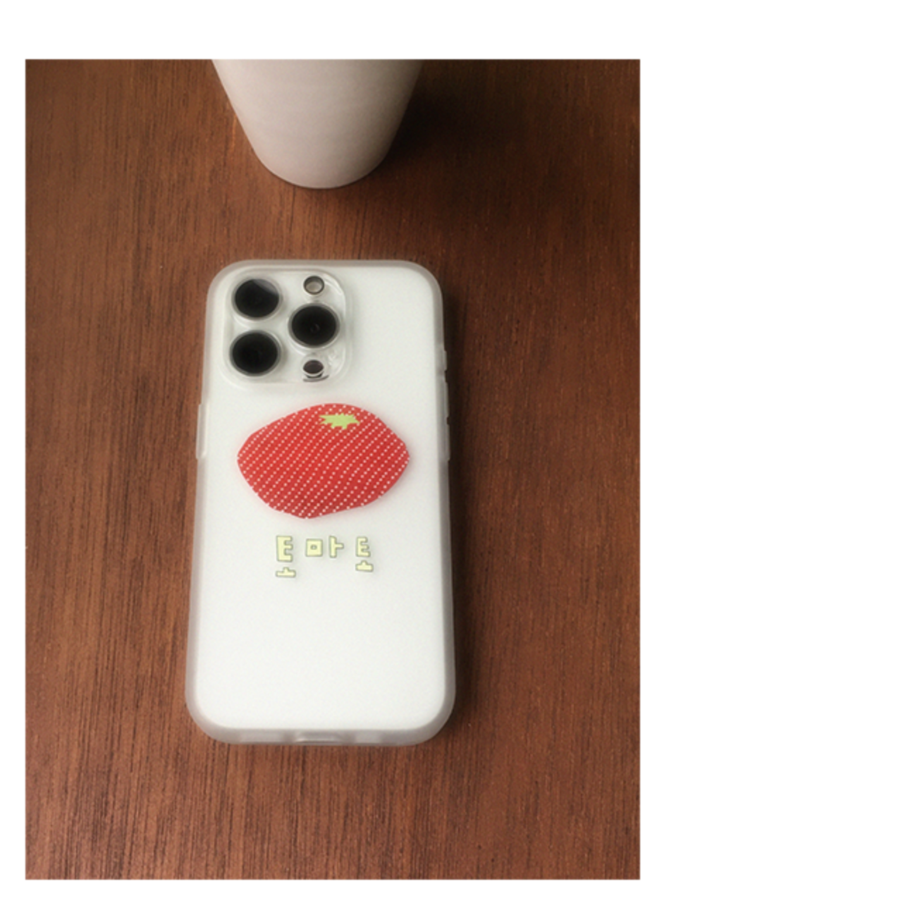 |1081| 토 마 토 ! Translucent Jelly Case