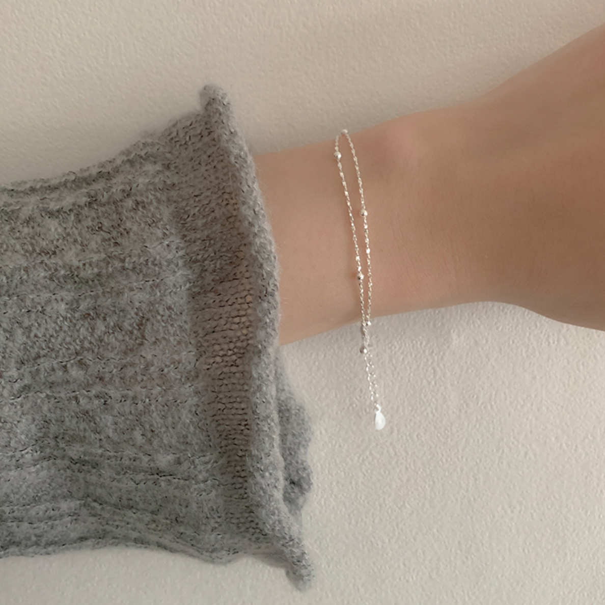 |moat| Twinkle Chain Bracelet (Silver925)