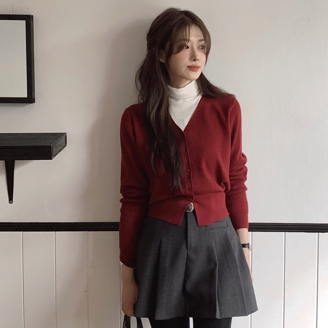 |SLOWAND| # SLOWMADE Washable Light Fit Cardigan