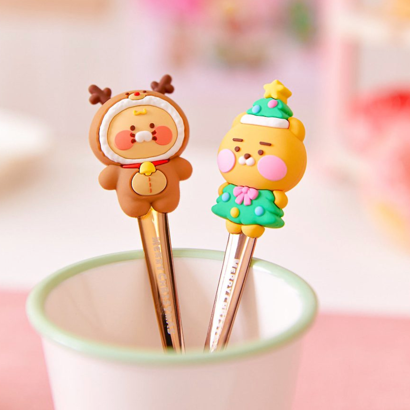 |Kakao Friends| Merry Choon Christmas Cutlery Set