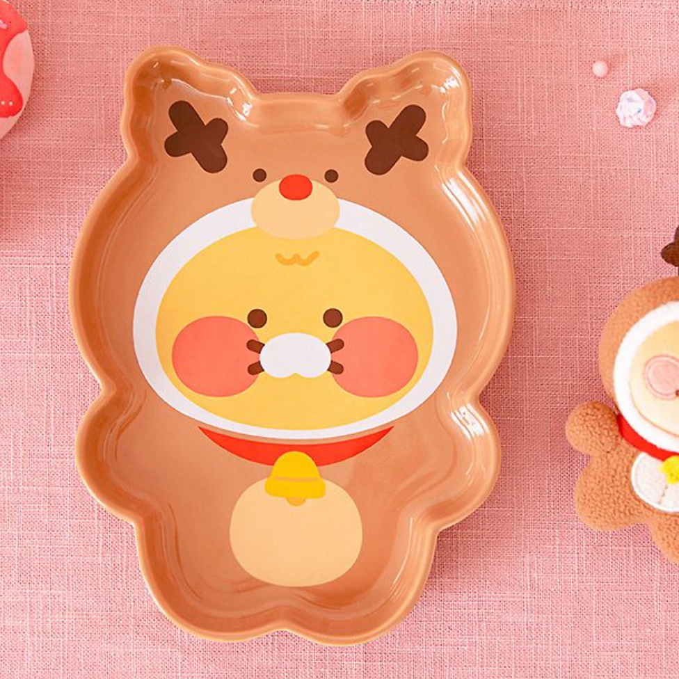 |Kakao Friends| Merry Choon Christmas Rudolph Plate Choonsik