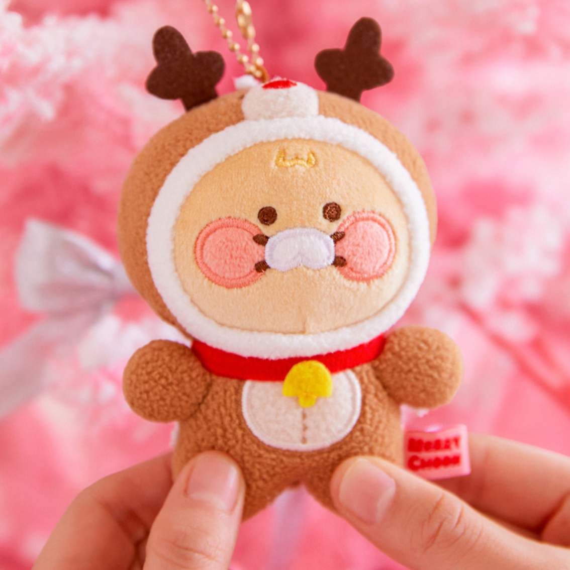 |Kakao Friends| Merry Choon Christmas Rudolph Keyring Doll Baby Choonsik