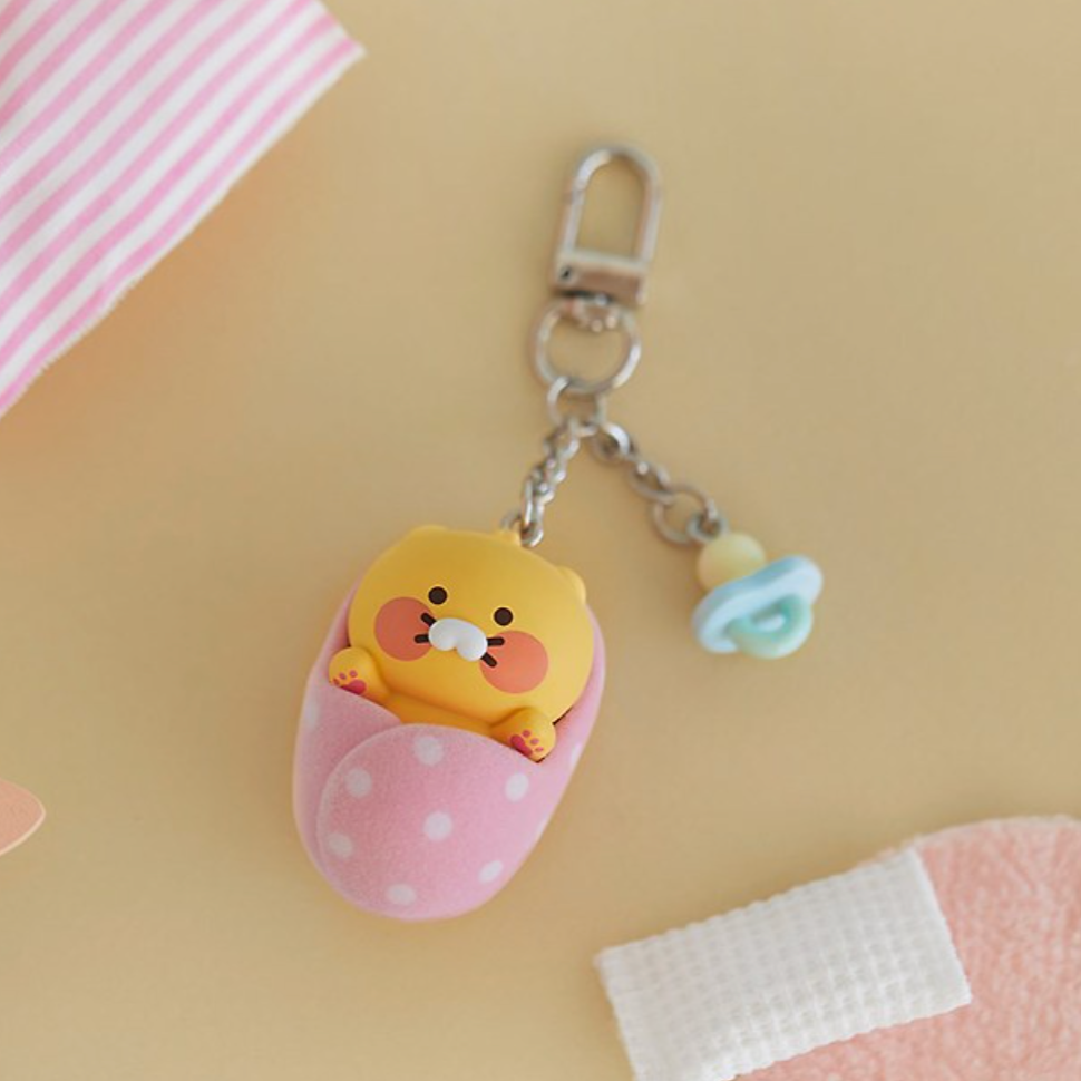 |Kakao Friends| Figure Keyring Baby Choonsik