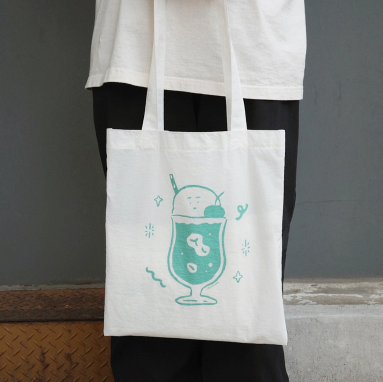 |LITTLE TEMPO| Melon Soda Nylon Bag