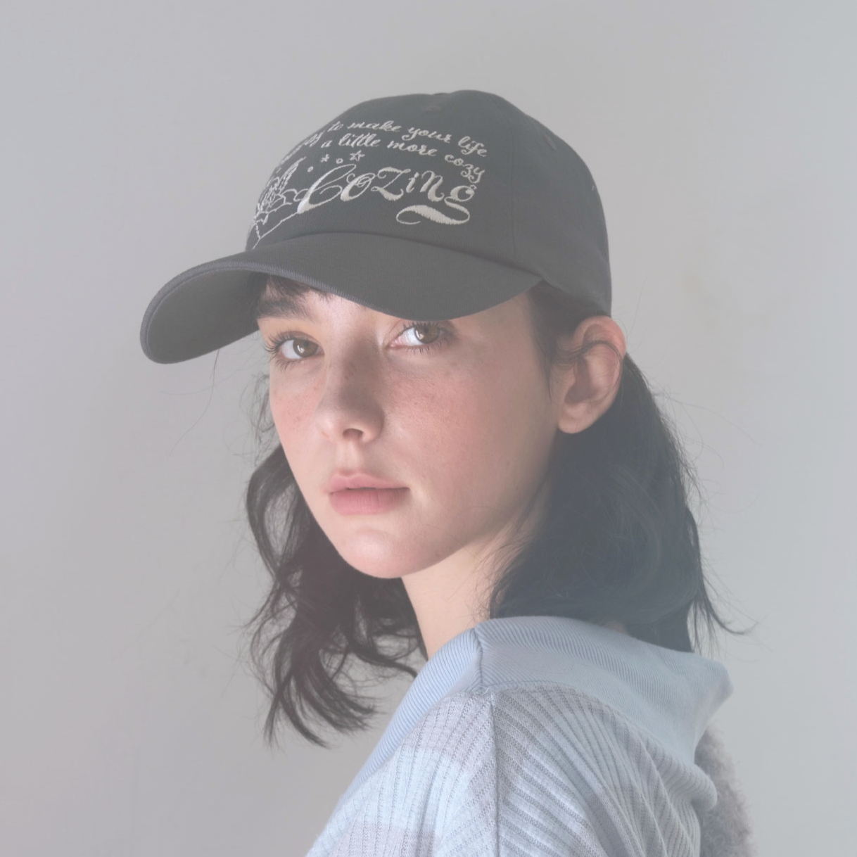 |COZING| Fairy Ball Cap Charcoal