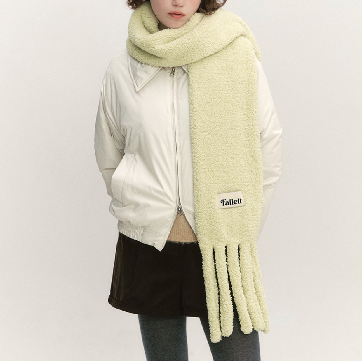 |Fallett| Boucle Muffler Green