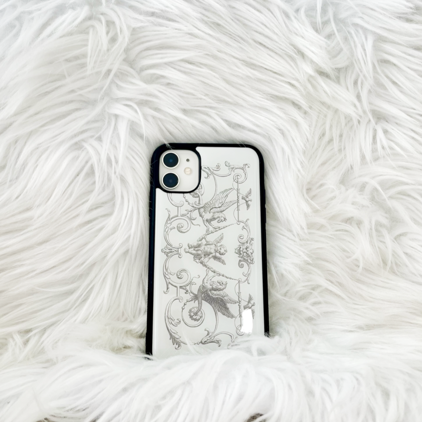 |enlunant| For My Angel Epoxy Case (White)