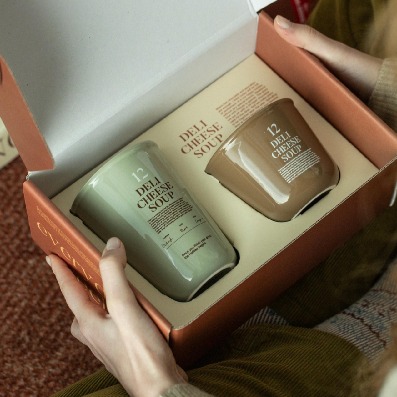 |momur| |Momur Weekend| Holiday Deli Cup Gift Set