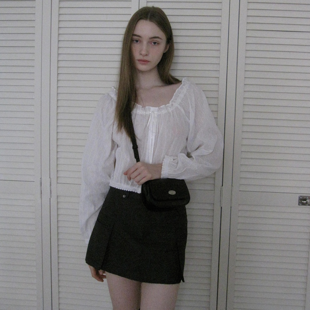 |DUMARO| Seed Cross Bag / Black