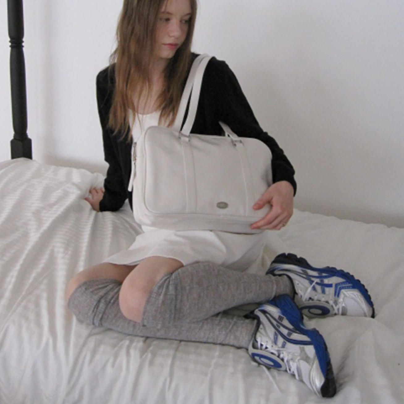 |DUMARO| Journey Big Shoulder Bag / Ivory