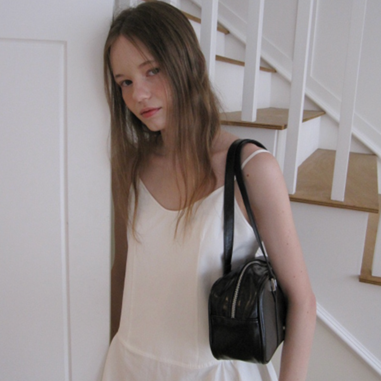 |DUMARO| Journey Long Shoulder Bag / Black
