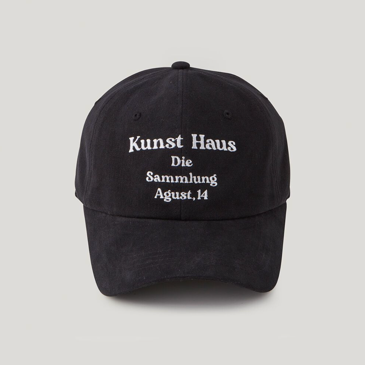 |DUMARO| Kunst Haus Cotton Ball Cap / Black