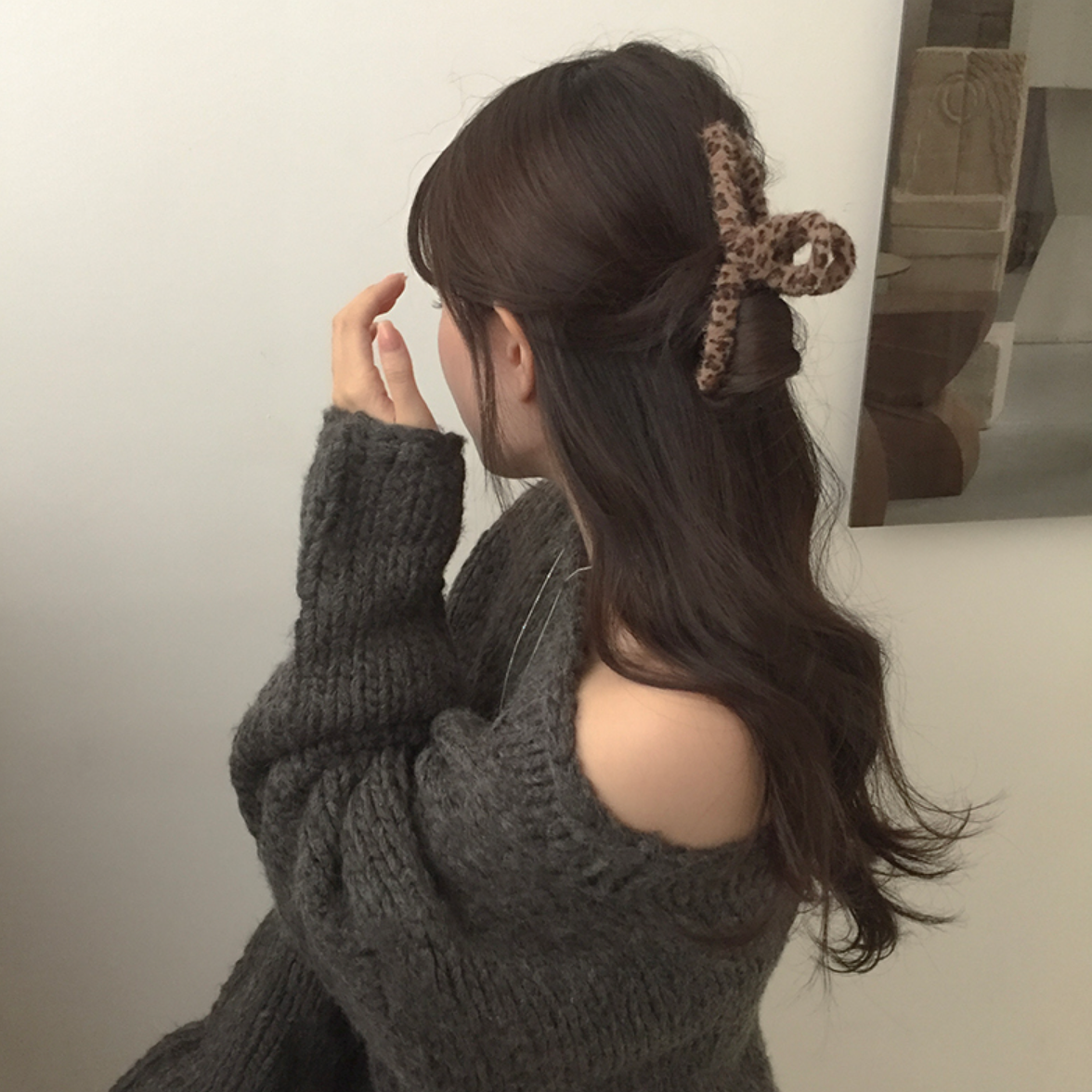 |moat| Leopared Hairpin -24 (2type)