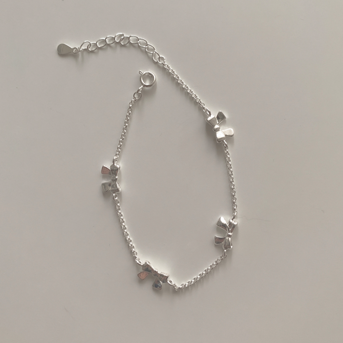 |moat| Bow Chain Bracelet (silver925)