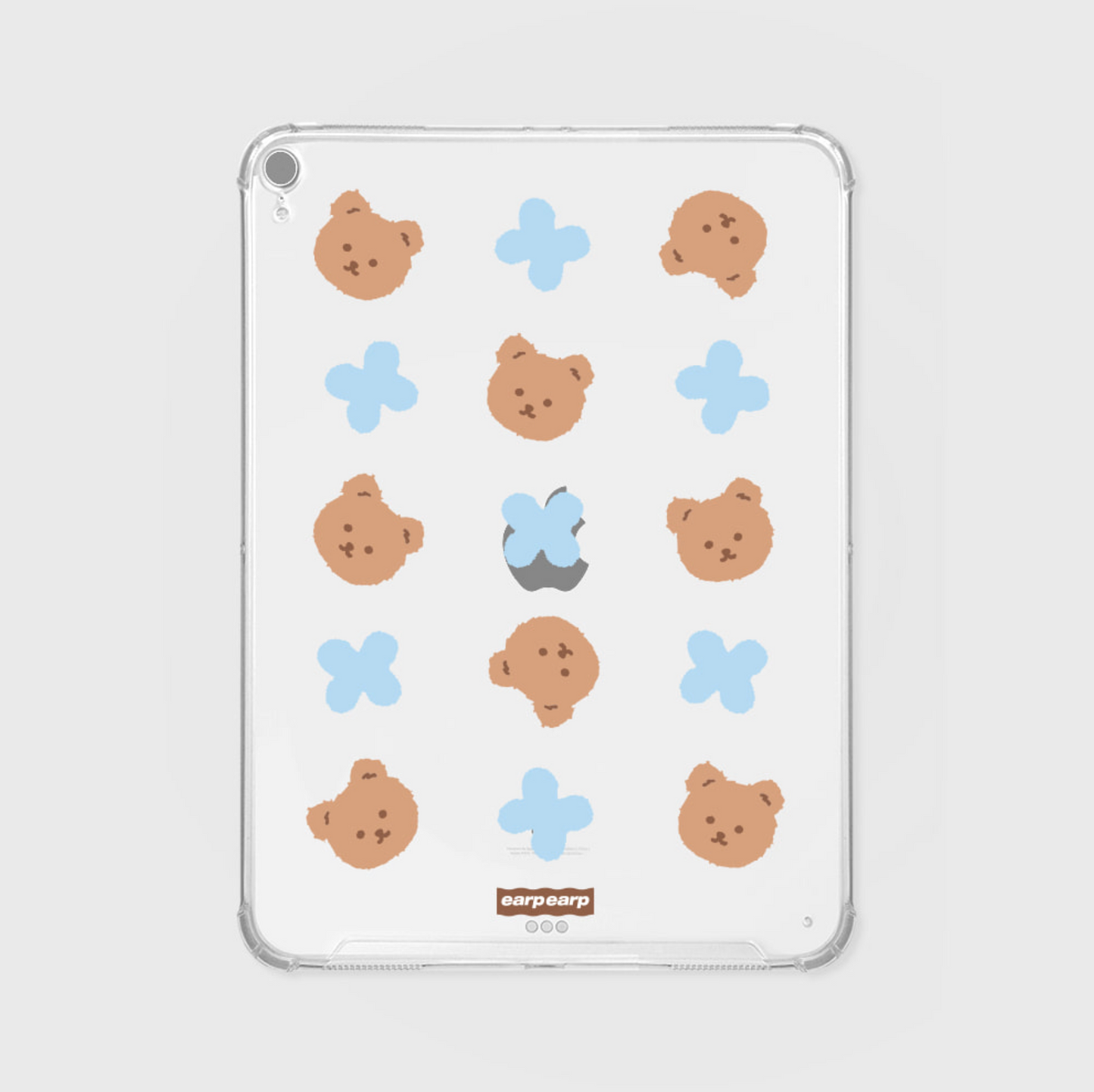 |earp earp| 스프링 코비 패턴 Ipad Clear Hard Case