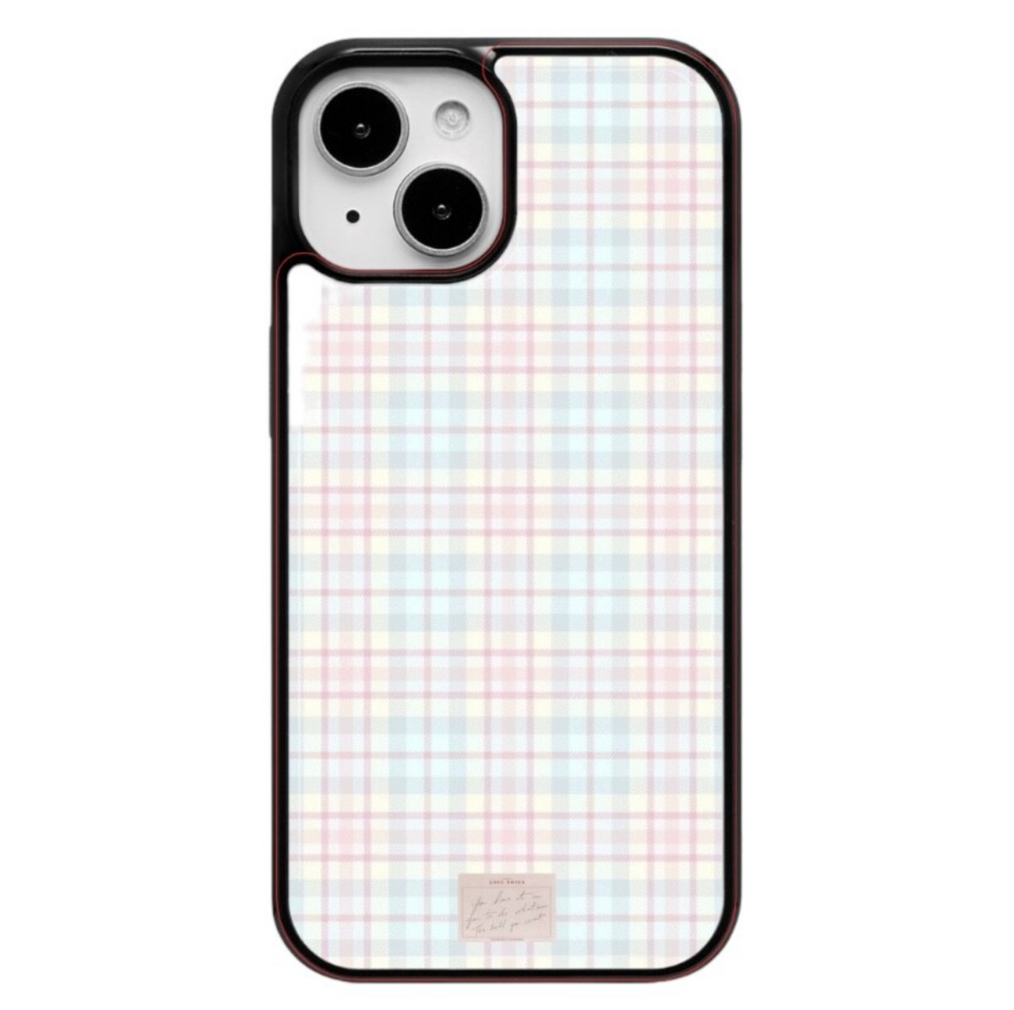|dear my muse.| Vintage Check Skirt ver.4 Epoxy Phone Case