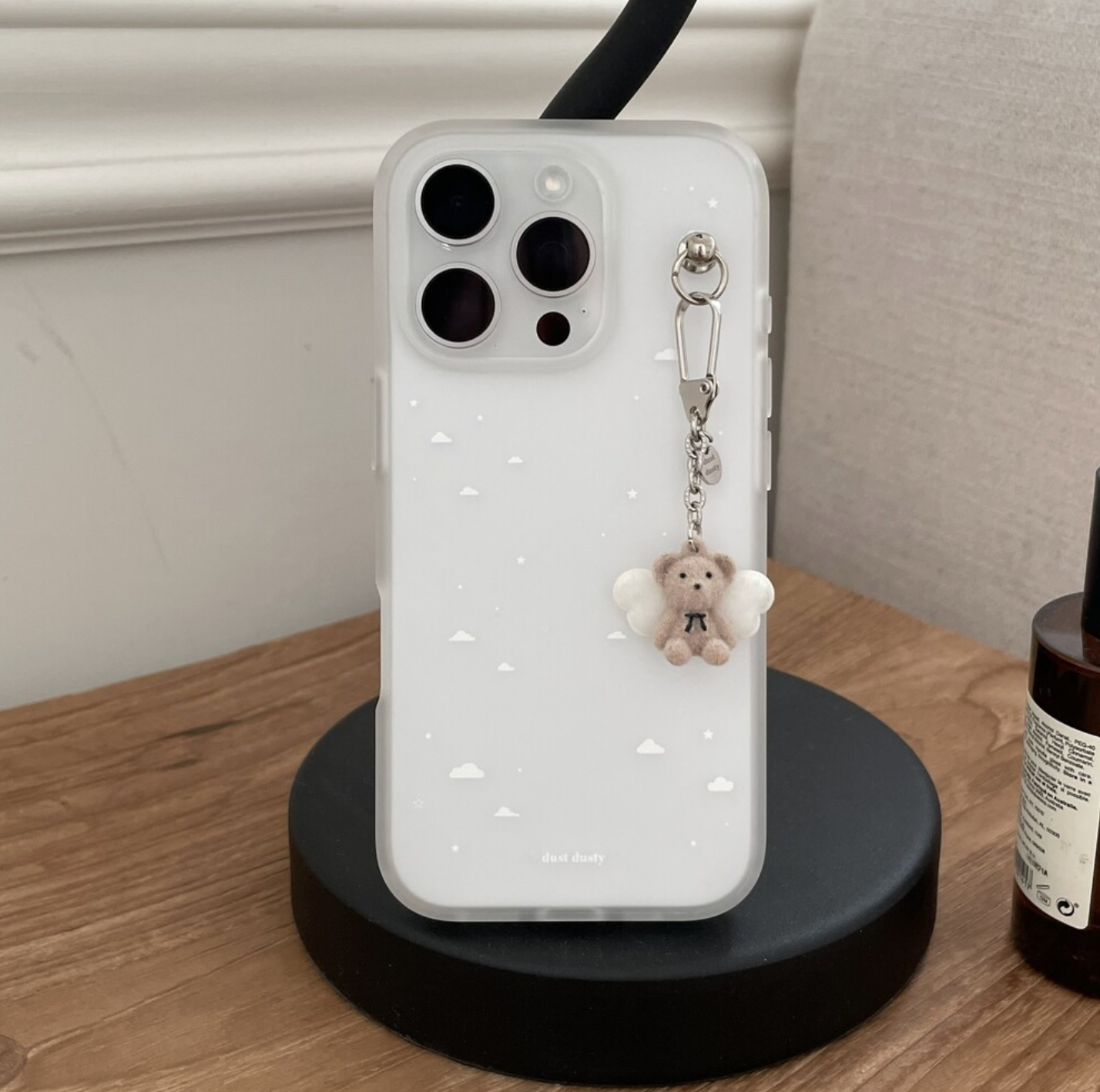 |dust dusty| Angel Wing Keyring