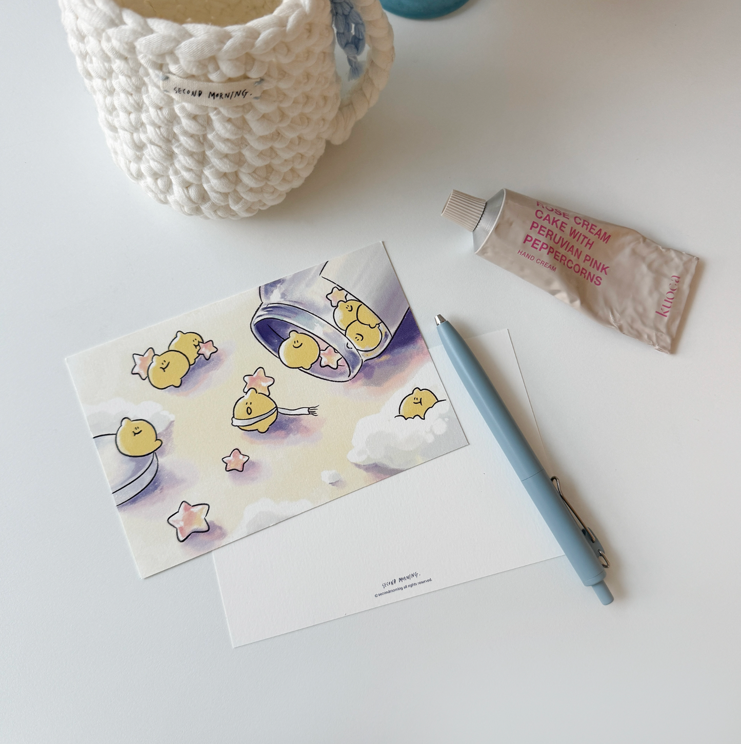 |second morning| Winter Postcard